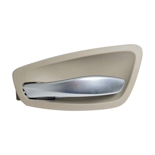 [106579] MANIJA INTERIOR BW SERIE 1 08-11  BEIGE/CROMADA PLASTICO HUSHAN Izquierdo Delantera/Trasera  