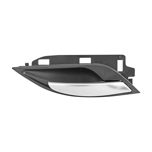 [106588] MANIJA INTERIOR BW X1 09-15  NEGRO/PLATA PLASTICO HUSHAN Derecho Delantera/Trasera  