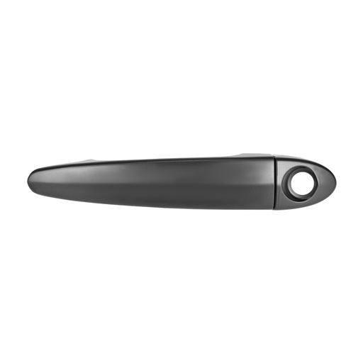 [104513] MANIJA EXTERIOR BW X3 04-07  CON HOYO PARA LLAVE LISA NEGRA PLASTICO HUSHAN Izquierdo Delantera  