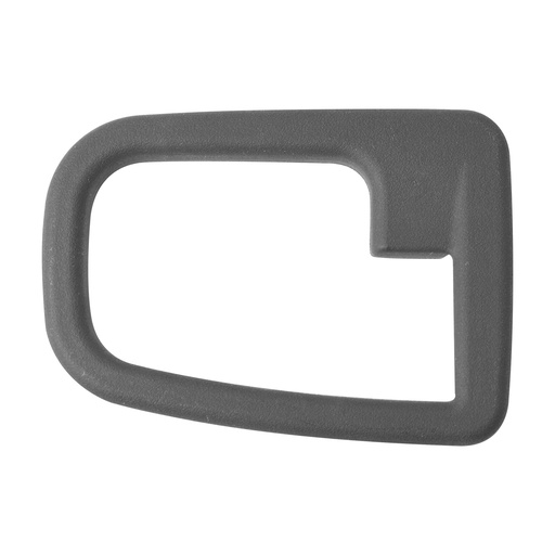 [012-0307-02] MANIJA INTERIOR BW Z3 96-02  SOLO BISEL CORRUGADA NEGRA PLASTICO HUSHAN Derecho Delantera  