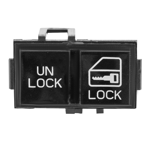 [222-0611-02] CONTROL ELECTRICO CV CAVALIER 83-90/CELEBRITY 82-90  BK CENTURY 85-89  CV CAMARO 82-92/CORVETTE 84-85  DE SEGURO 3 PINS 2 TECLAS NEGRO 12VCC TIPO ORIGINAL    