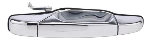 [012-0639-11] MANIJA EXTERIOR CV CHEYENNE/SILVERADO 07-13/SUBURBAN/TAHOE 07-14/AVALANCHE  GM SIERRA 07-13/YUKON  CD ESCALADE EXT/ESV 07-14  CV PICK UP 07-13  SIN HOYO PARA LLAVE CROMADA PLASTICO HUSHAN Derecho Delantera  