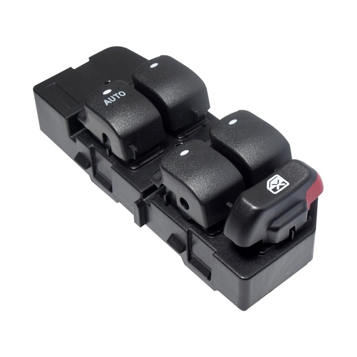 [222-0403-00] CONTROL ELECTRICO CV MALIBU 08-12  BK LACROSSE 05-09  DE ELEVADOR 12 PINS 5 TECLAS NEGRO 12VCC MANIJAUTO    