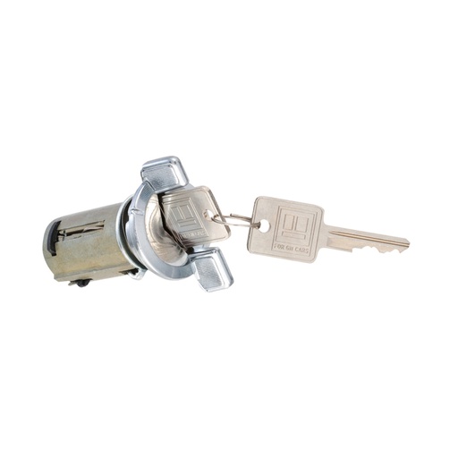 [70087] CILINDRO DE ENCENDIDO BK LESABRE 82-85/RIVIERA 86-87/SKYLARK 67-83  CD ELDORADO 85-91/DEVILLE 82-84  JP WAGONEER/CHEROKEE 76-86/WRANGLER 87-95/CJ5 76-83/CJ7 76-86  METAL CROMADO 12VCC TIPO ORIGINAL    