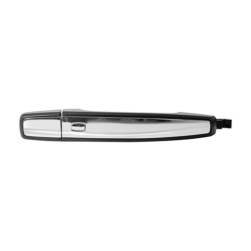 [012-0401-10] MANIJA EXTERIOR CV MALIBU 13-15/CRUZE 10-16/TRAX 13-16  BK REGAL 11-15  SIN HOYO PARA LLAVE CON SENSOR CROMADA/NEGRA PLASTICO HUSHAN Derecho Delantera  