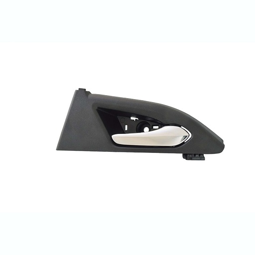 [012-0503-06] MANIJA INTERIOR CD CTS 4P SEDAN 08-13  NEGRA/CROMO PLASTICO HUSHAN Derecho Trasera  