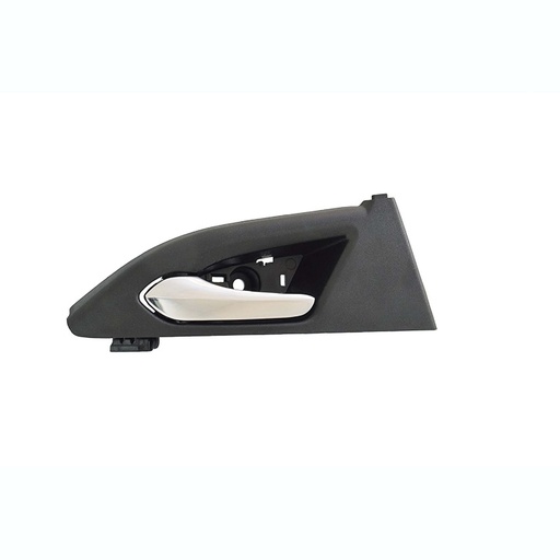 [012-0503-07] MANIJA INTERIOR CD CTS 4P SEDAN 08-13  NEGRA/CROMO PLASTICO HUSHAN Izquierdo Trasera  