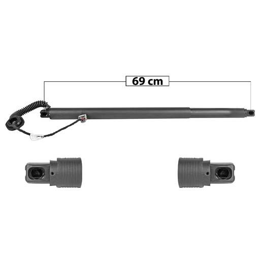 [60309] AMORTIGUADOR 5TA PUERTA CD ESCALADE/ESV  GM YUKON XL/YUKON  CV TAHOE/SUBURBAN 15-20  ELECTRICO AUTOMATICO MANIJAUTO 84306929 6 PINS Izquierdo Trasera 5ta puerta 