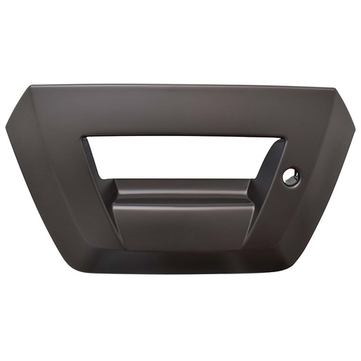[012-0502-13] MANIJA DE TAPA CD ESCALADE EXT 02-06  CON HOYO PARA LLAVE SOLO BISEL CORRUGADA NEGRO PLASTICO HUSHAN    