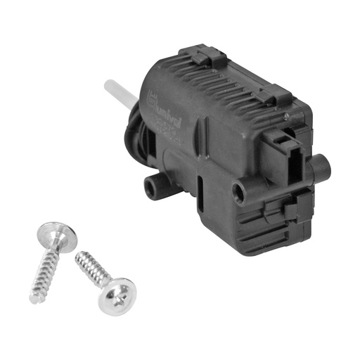 [107646] ACTIVADOR CV ASTRA/CORSA 00-12  2 PINS NEGRO TAPA DE GASOLINA 12VCC    