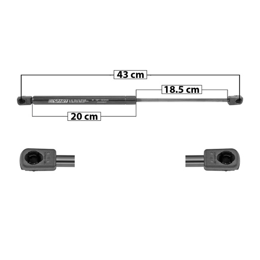 [51102] AMORTIGUADOR 5TA PUERTA CV ASTRA HATCHBACK 04-11  43 20 18.5 ENTRADA TIPO 9 ENTRADA 2 TIPO 9 420 94.42 42.83 480 107.91 48.95 SPART 8344 Derecho/Izquierdo   