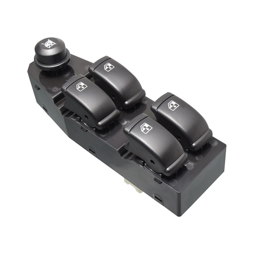 [222-0604-00] CONTROL ELECTRICO CV AVEO 08-17  PT G3 08-09  DE ELEVADOR 11 PINS 5 TECLAS NEGRO 12VCC    