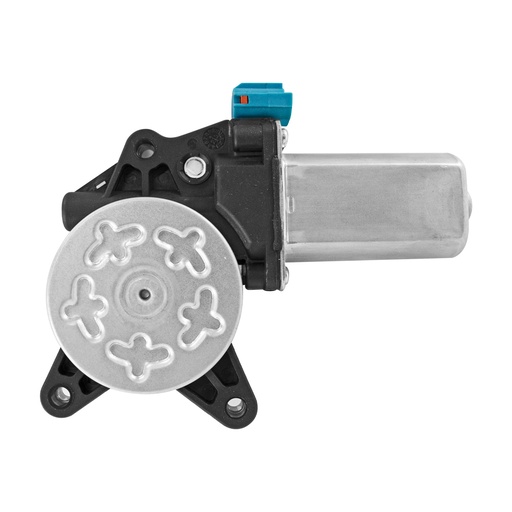 [108516] MOTOR DE ELEVADOR ELECTRICO CV AVEO 08-17  2 PINS REDONDO 12VCC 3 HUSHAN Derecho Delantera/Trasera  