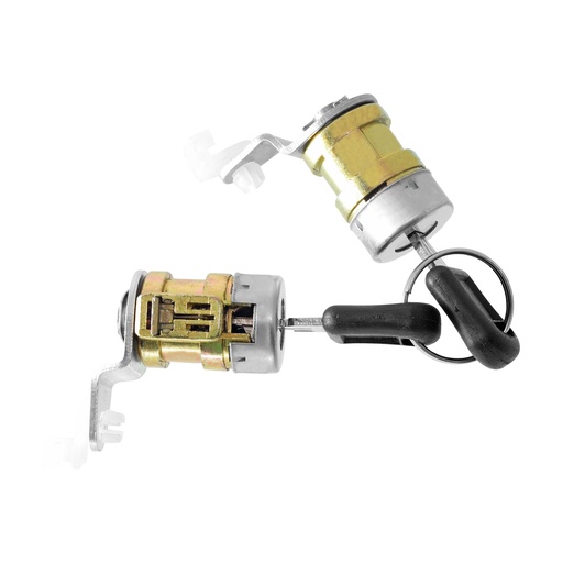 [224-0605-00] CILINDRO PARA PUERTA CV BLAZER (S10) 95-04  GM JIMMY 95-01/SONOMA 94-01  OD BRAVADA 95-01  CV S10 95-04  JUEGO METAL    