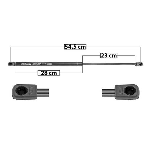 [004-0614-06] AMORTIGUADOR 5TA PUERTA CV CHEVY POP 94-12  PARA LIMPIADOR TRASERO 54.5 28 23 ENTRADA TIPO 9 ENTRADA 2 TIPO 9 340 76.43 34.67 400 89.92 40.79 SPART 6937 Derecho/Izquierdo   