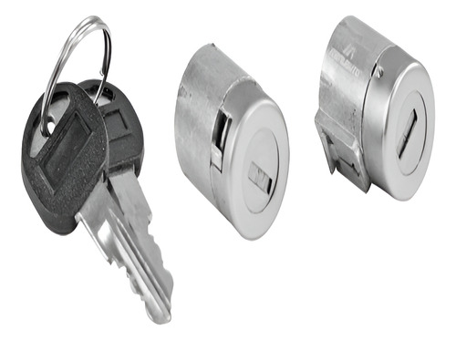 [002-0615-11] CILINDRO PARA PUERTA CV CHEYENNE/CUSTOM/SILVERADO 95-98 JUEGO METAL CROMO MANIJAUTO Derecho/Izquierdo