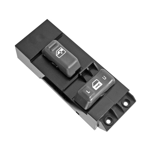 [70742] CONTROL ELECTRICO CV PICK UP/CHEYENNE/SILVERADO  GM SIERRA 99-02  DE ELEVADOR 12 PINS 2 TECLAS GRIS 12VCC CUB    