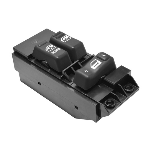 [222-0615-24] CONTROL ELECTRICO CV CHEYENNE/SILVERADO/PICK UP  GM SIERRA 99-02  DE ELEVADOR 16 PINS 3 TECLAS NEGRO 12VCC MANIJAUTO    