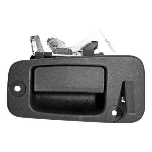 [012-0643-15] MANIJA EXTERIOR CV PICK UP/CHEYENNE/SILVERADO  GM SIERRA 07-13  PARA CABINA Y MEDIA CORRUGADA NEGRA HUSHAN Izquierdo Trasera  