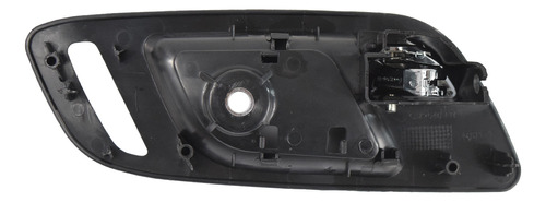 [012-0642-06] MANIJA INTERIOR CV AVALANCHE 07-13/SUBURBAN/TAHOE  GM YUKON 07-14  CV CHEYENNE/PICK UP 07-13  CON HOYO PARA SEGURO NEGRA/CROMO PLASTICO HUSHAN Derecho Delantera  