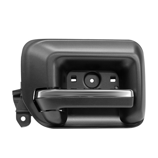 [108543] MANIJA INTERIOR CV CHEYENNE/SILVERADO  GM SIERRA  CV CHEYENNE 14-18  CROMADA/NEGRA PLASTICO HUSHAN Izquierdo Trasera  