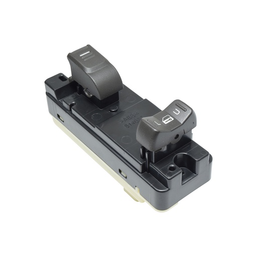 [222-0616-01] CONTROL ELECTRICO CV COLORADO  GM CANYON 04-12  HM H3T 06-10  DE ELEVADOR 12 PINS 2 TECLAS NEGRO 12VCC MANIJAUTO Derecho Delantera  