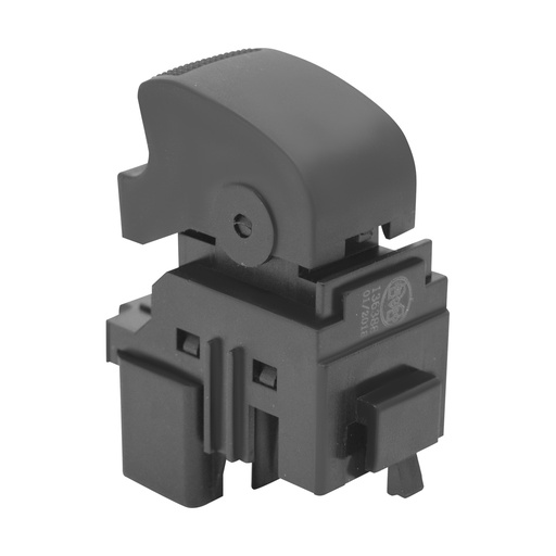 [222-0616-04] CONTROL ELECTRICO CV COLORADO 13-15/S10 15-16  DE ELEVADOR 5 PINS 1 TECLA NEGRO 12VCC Derecho/Izquierdo Trasera  