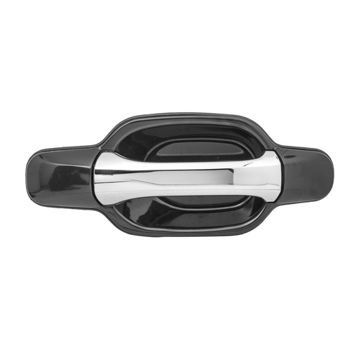 [012-0616-40] MANIJA EXTERIOR CV COLORADO  GM CANYON 04-12  SIN HOYO PARA LLAVE LISA PARA PINTAR NEGRA/CROMO PLASTICO HUSHAN Derecho Delantera  