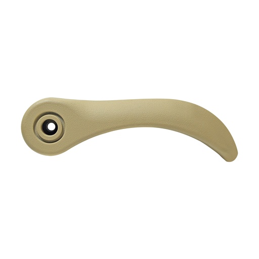 [012-0616-54] MANIJA INTERIOR CV COLORADO  GM CANYON 04-12  HM H3 06-10  CORRUGADA BEIGE PLASTICO PARA RECLINAR ASIENTO HUSHAN Derecho Delantera  