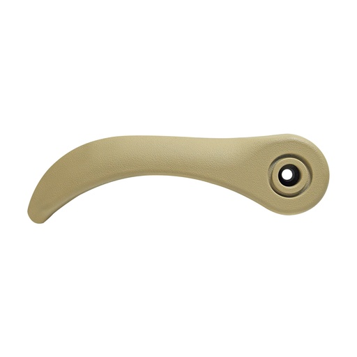 [012-0616-55] MANIJA INTERIOR CV COLORADO  GM CANYON 04-12  HM H3 06-10  CORRUGADA BEIGE PLASTICO PARA RECLINAR ASIENTO HUSHAN Izquierdo Delantera  