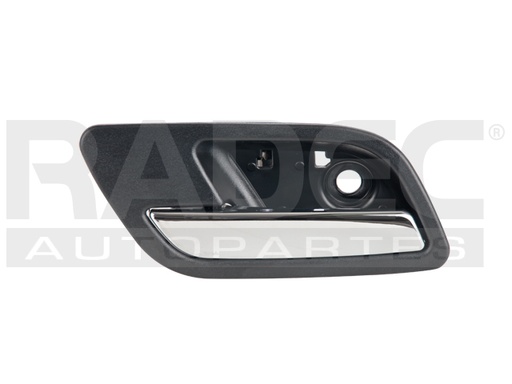 [012-0642-11] MANIJA INTERIOR CV AVALANCHE 07-13/SUBURBAN/TAHOE  GM YUKON 07-14  CV CHEYENNE/PICK UP 07-13  NEGRA/CROMO PLASTICO HUSHAN Izquierdo Trasera  