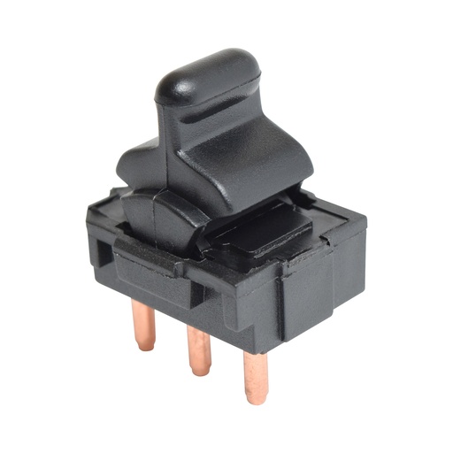 [70376] CONTROL ELECTRICO CV CORVETTE 84-89  DE ELEVADOR 5 PINS 1 TECLA NEGRO 12VCC CUB    