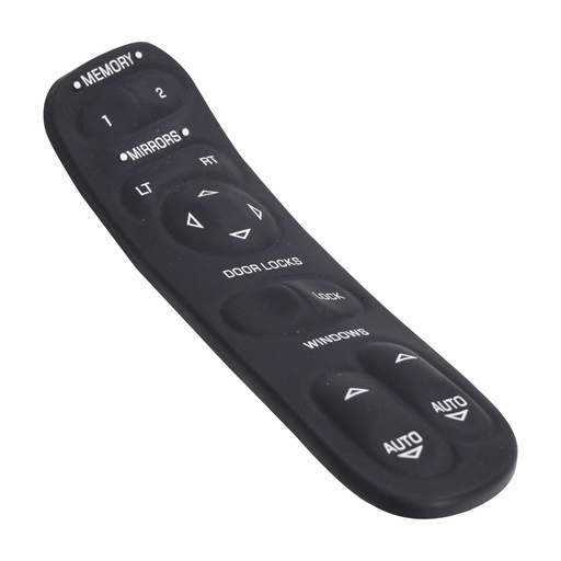 [71072] CONTROL ELECTRICO CV CORVETTE 97-04  DE ELEVADOR 21 PINS 6 TECLAS NEGRO 12VCC    