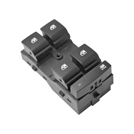 [70884] CONTROL ELECTRICO CV EQUINOX 10-16  DE ELEVADOR 8 PINS 5 TECLAS NEGRO 12VCC MANIJAUTO    