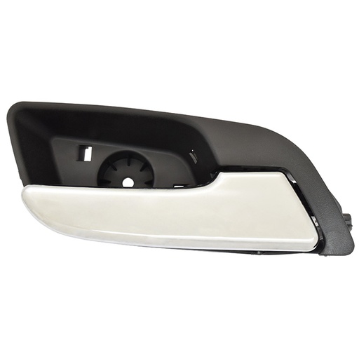 [012-0670-06] MANIJA INTERIOR CV SONIC 12-17/TRAX 13-18/EQUINOX  GM TERRAIN 10-17  CV MALIBU 13-15  NEGRA/CROMO PLASTICO HUSHAN Derecho Delantera/Trasera  