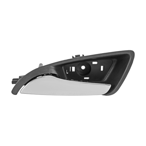 [107849] MANIJA INTERIOR CV EQUINOX 18-21  SIN HOYO CROMADA/NEGRA PLASTICO HUSHAN Izquierdo Trasera  