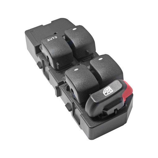 [222-0630-00] CONTROL ELECTRICO CV MALIBU 04-07  DE ELEVADOR 12 PINS 5 TECLAS 12VCC TIPO ORIGINAL    