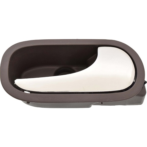 [012-0630-30] MANIJA INTERIOR CV MALIBU 08-12  CAFE/CROMADO PLASTICO HUSHAN Derecho Trasera  