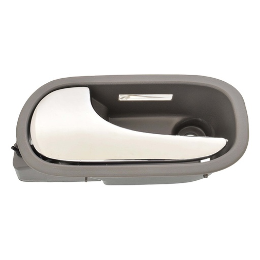 [012-0630-33] MANIJA INTERIOR CV MALIBU 08-12  CON HOYO PARA LUZ LED GRIS/CROMO PLASTICO HUSHAN Izquierdo Delantera  