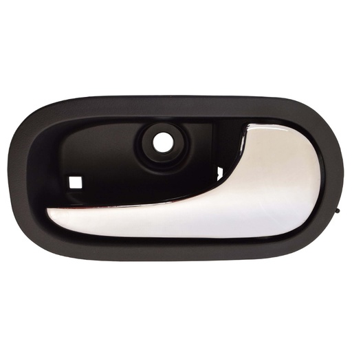 [012-0630-38] MANIJA INTERIOR CV MALIBU 08-12  NEGRA/CROMO PLASTICO HUSHAN Derecho Trasera  
