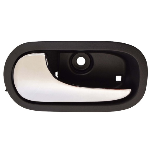 [012-0630-39] MANIJA INTERIOR CV MALIBU 08-12  NEGRA/CROMO PLASTICO HUSHAN Izquierdo Trasera  