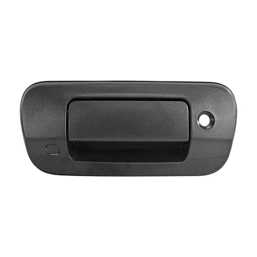[012-0635-34] MANIJA DE TAPA CV S10 2017  CON HOYO PARA LLAVE CORRUGADA NEGRA PLASTICO GENERICA    