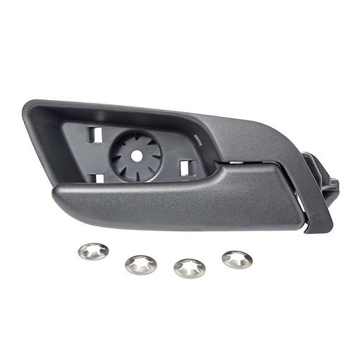 [012-0670-02] MANIJA INTERIOR CV SONIC 12-17/TRAX 13-18  NEGRO PLASTICO HUSHAN Derecho Delantera/Trasera  