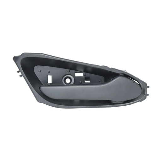 [012-0666-18] MANIJA INTERIOR CV SPARK 16-21  CORRUGADA NEGRA PLASTICO HUSHAN Derecho Delantera/Trasera  