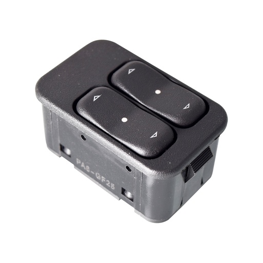 [222-0645-00] CONTROL ELECTRICO CV TORNADO 12-20  DE ELEVADOR 6 PINS 2 TECLAS NEGRO COMPATIBLE CON 8PINS 12VCC MANIJAUTO    
