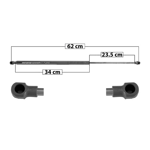 [004-0679-00] AMORTIGUADOR 5TA PUERTA CV TRAX 13-20/TRACKER 13-15  62 34 23.5 ENTRADA TIPO 1 ENTRADA 2 TIPO 1 340 76.43 34.67 400 89.92 40.79 SPART 5887 Derecho/Izquierdo   