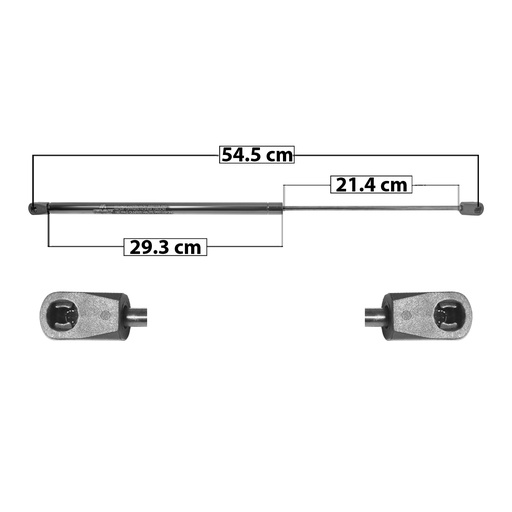 [60193] AMORTIGUADOR VIDRIO 5TA PUERTA CV TRAIL BLAZER  GM ENVOY 02-09  54.5 29.3 21.4 ENTRADA TIPO 18 ENTRADA 2 TIPO 18 180 40.47 18.36 120 26.98 12.24 MANIJAUTO SP-6895 Derecho/Izquierdo   