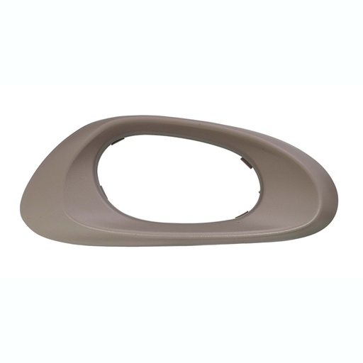[012-0647-15] MANIJA INTERIOR CV TRAIL BLAZER 02-09  SIN HOYO PARA MEMORIAS SOLO BISEL GRIS PLASTICO HUSHAN Izquierdo Delantera  