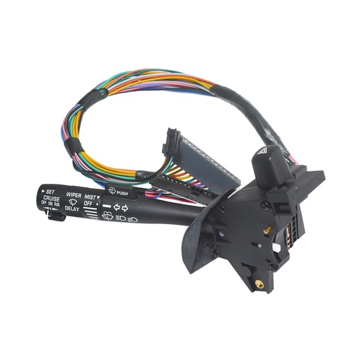 [70458] PALANCA DIRECCIONAL CV VENTURE 97-03  INTERMITENTE/LUCES/CRUISE CONTROL  NEGRA 12VCC CUB    