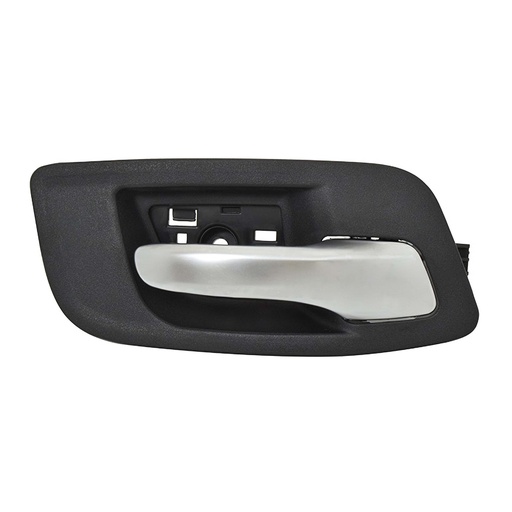 [012-0720-26] MANIJA INTERIOR CR 300C 11-16  NEGRO/PLATA PLASTICO HUSHAN Derecho Delantera  